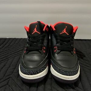 Kids Air Jordan 3s “Crimson”